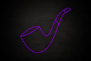 Pipe symbol Male restrooms - LED neon sign