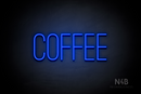 "COFFEE" (Diamond font) - LED neon sign