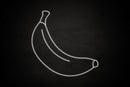 Banana icon Male bathroom - LED neon sign