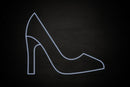 Heels icon Female restrooms - LED neon sign