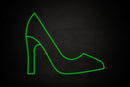 Heels icon Female restrooms - LED neon sign