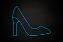 Heels icon Female restrooms - LED neon sign