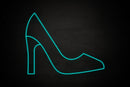 Heels icon Female restrooms - LED neon sign