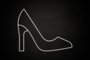 Heels icon Female restrooms - LED neon sign
