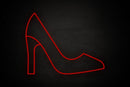 Heels icon Female restrooms - LED neon sign