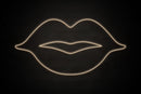 Female Lips restroom icon - LED neon sign