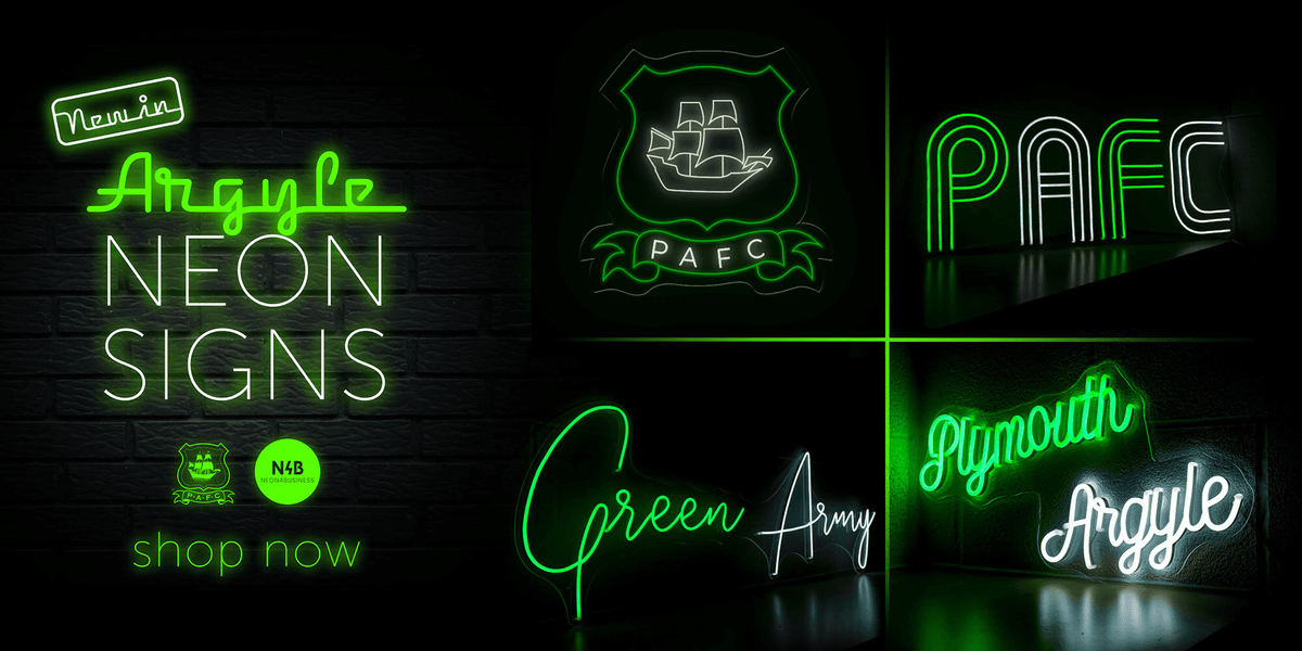 pafc banner led neon signs