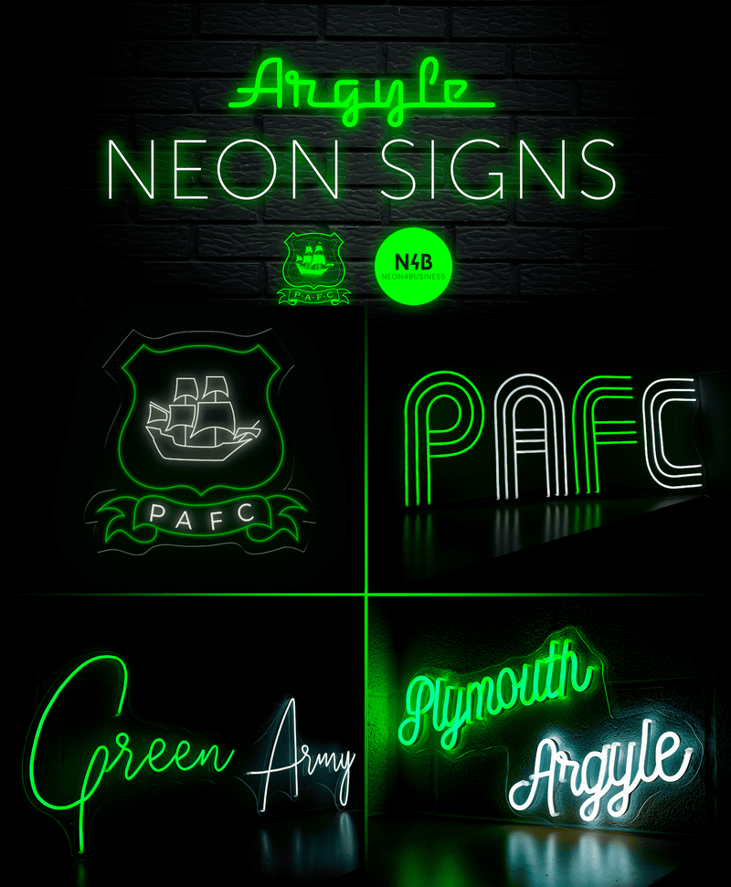 PAFC banner LED neon signs