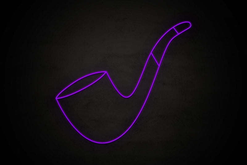 Pipe symbol Male restrooms - LED neon sign