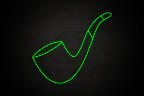 Pipe symbol Male restrooms - LED neon sign
