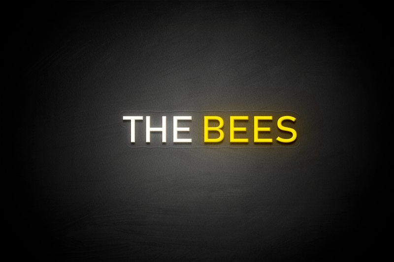 "THE BEES" - Licensed LED Neon Sign, Brentford FC