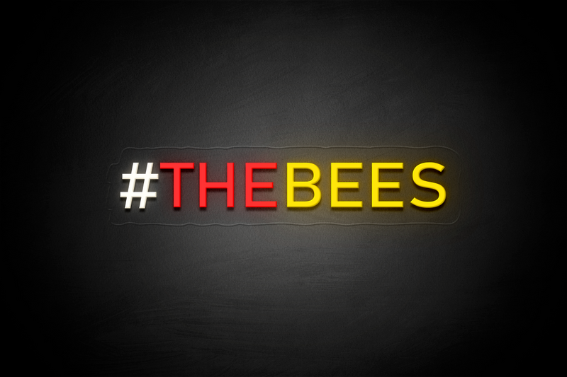 #THEBEES - Licensed LED Neon Sign, Brentford FC