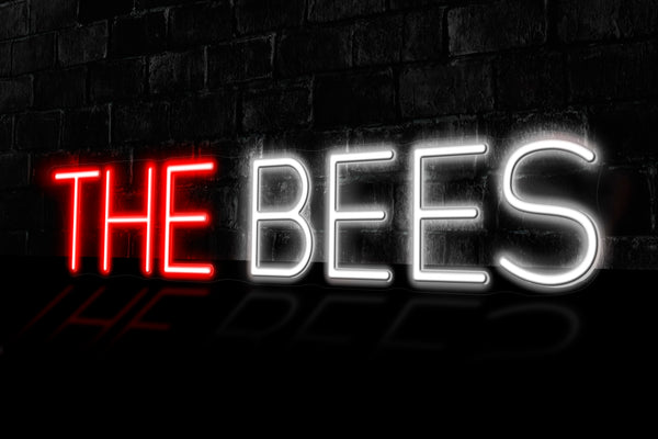 "THE BEES" - Licensed LED Neon Sign, Brentford FC