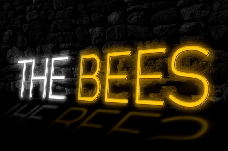 "THE BEES" - Licensed LED Neon Sign, Brentford FC