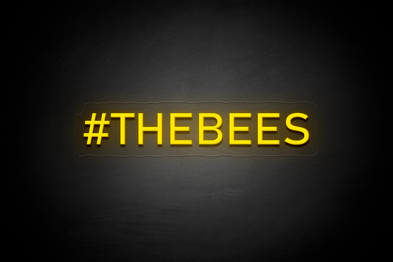#THEBEES - Licensed LED Neon Sign, Brentford FC