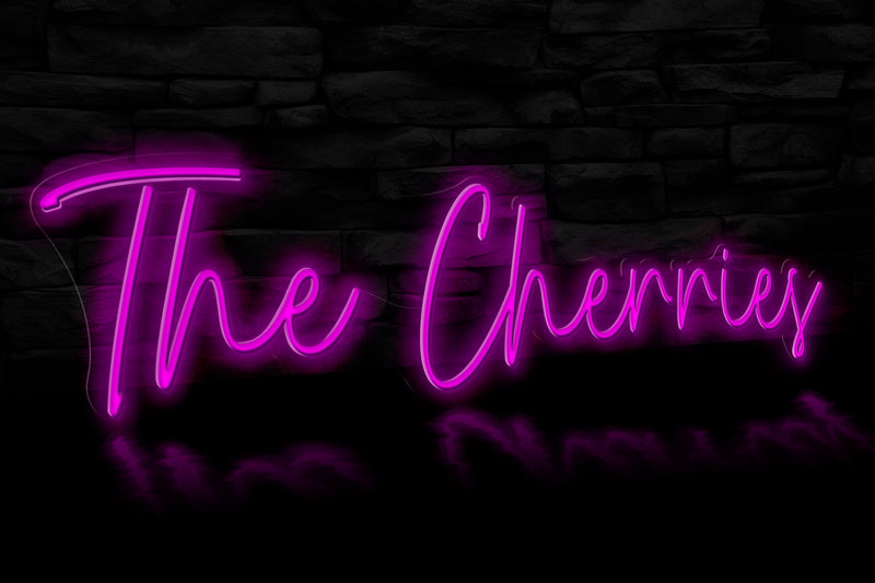 "The Cherries" - Licensed LED Neon Sign, AFC Bournemouth