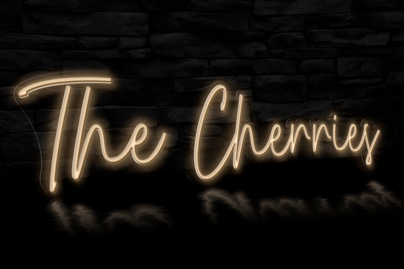 "The Cherries" - Licensed LED Neon Sign, AFC Bournemouth