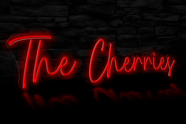 "The Cherries" - Licensed LED Neon Sign, AFC Bournemouth