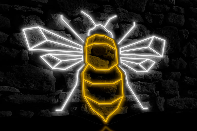 The Brentford Bee - Licensed LED Neon Sign, Brentford FC