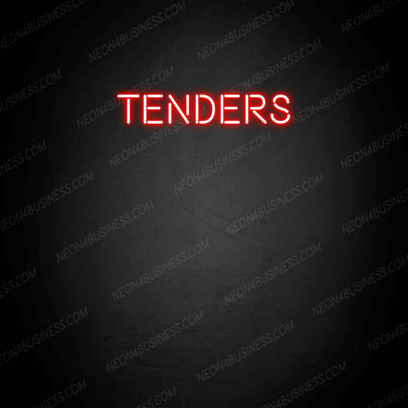Custom Neon: Tenders