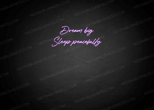 Custom Neon: Dream big
Sl...