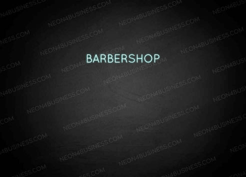 Custom Neon: BARBERSHOP