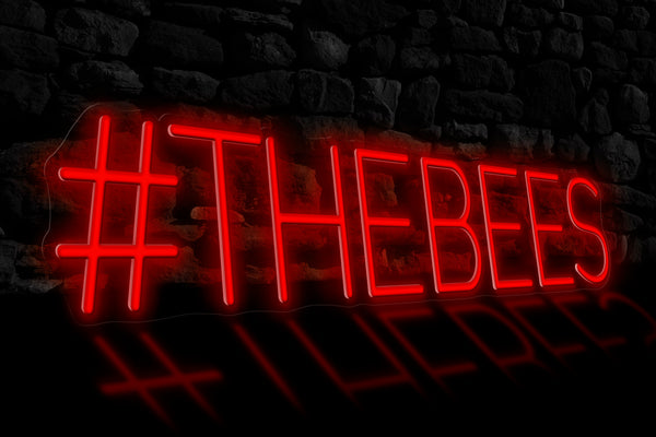 #THEBEES - Licensed LED Neon Sign, Brentford FC