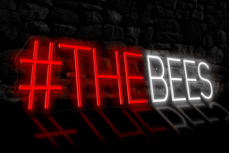 #THEBEES - Licensed LED Neon Sign, Brentford FC