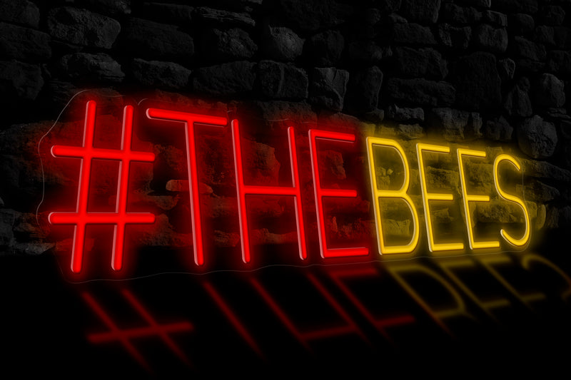 #THEBEES - Licensed LED Neon Sign, Brentford FC