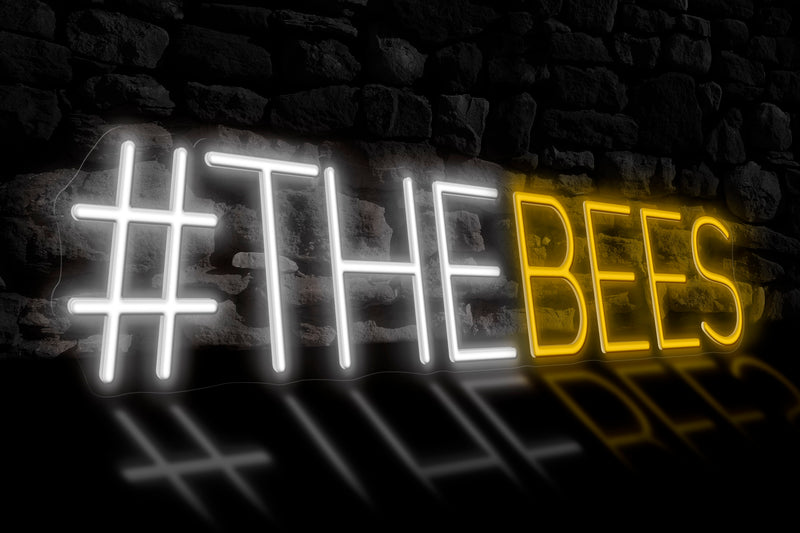 #THEBEES - Licensed LED Neon Sign, Brentford FC