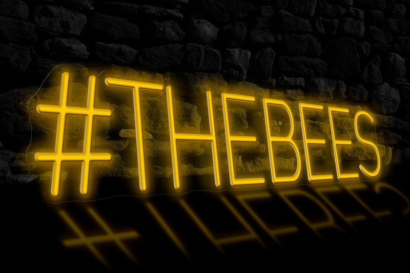 #THEBEES - Licensed LED Neon Sign, Brentford FC