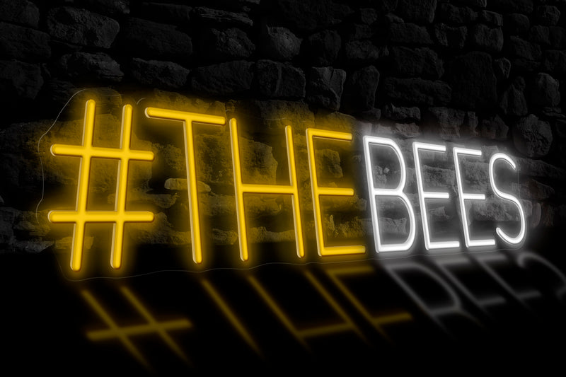 #THEBEES - Licensed LED Neon Sign, Brentford FC