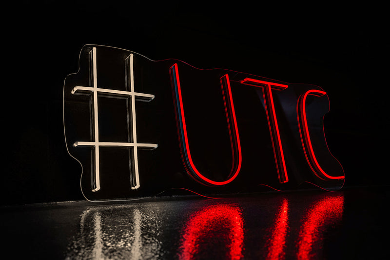 #UTC - Licensed LED Neon Sign, AFC Bournemouth