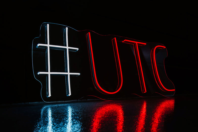 #UTC - Licensed LED Neon Sign, AFC Bournemouth