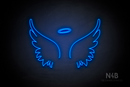 Angel Wings and Halo - LED neon sign
