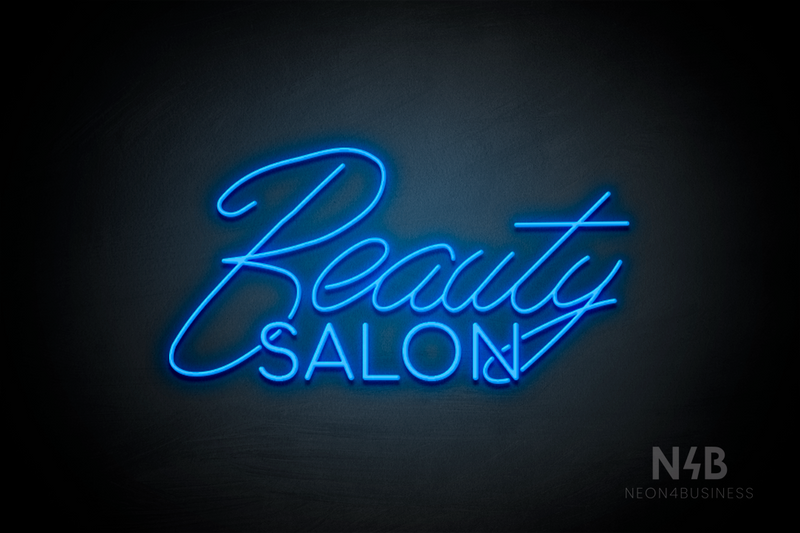 "Beauty SALON" (Cooper font) - LED neon sign