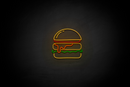 HAMBURGER - LED neon sign