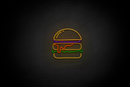 HAMBURGER - LED neon sign