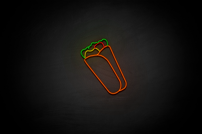 Burrito - LED neon sign