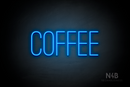 "COFFEE" (Diamond font) - LED neon sign