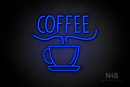 "COFFEE" bottom cup (Star font) - LED neon sign