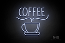 "COFFEE" bottom cup (Star font) - LED neon sign