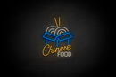 Chinese Food ("Chinese FOOD" at the bottom Custom font) - LED neon sign