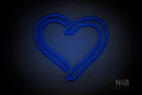 Disconnected heart - LED neon sign