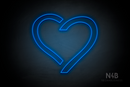 Disconnected heart - LED neon sign