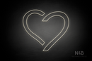 Disconnected heart - LED neon sign