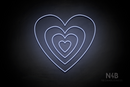 Loop Heart - LED neon sign