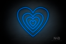 Loop Heart - LED neon sign