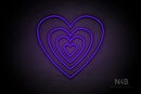 Loop Heart - LED neon sign