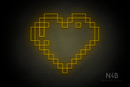 Pixel Heart - LED neon sign